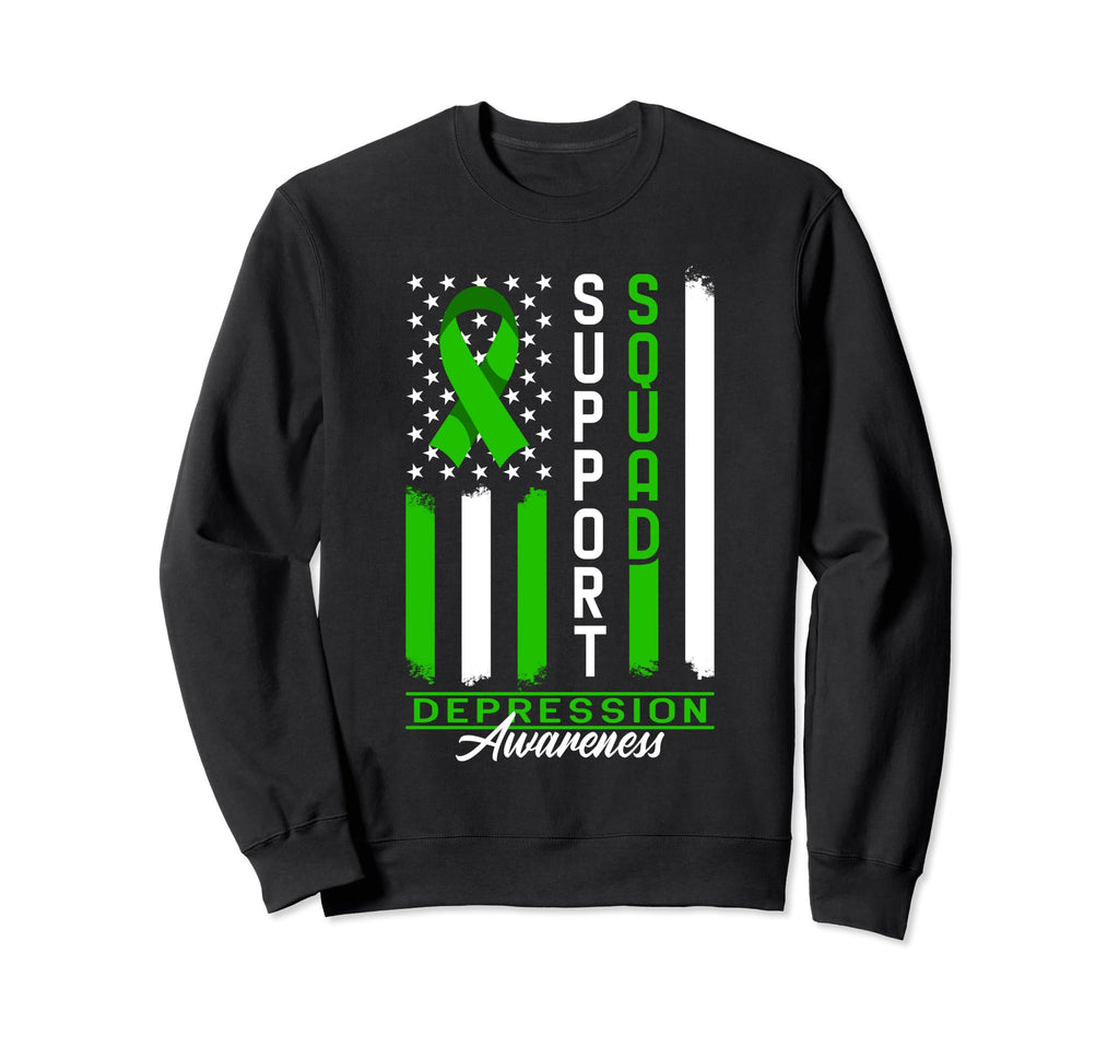 Support Awareness Squad I Mental Sweatshirt - Custom Art Print Unisex - T-Shirt, Sweatshirt, Hoodie