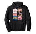 Book Lover Scrapbook Art Hoodie - Aesthetic Graphic for Adults - T-Shirt, Sweatshirt, Hoodie