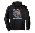 Adhd Brain Like Race Car Control Like Hoodie - Custom Art Print for Adults - T-Shirt, Sweatshirt, Hoodie