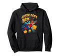 African American Superhero Mom Black Hoodie - Graphic Print for Adults - T-Shirt, Sweatshirt, Hoodie