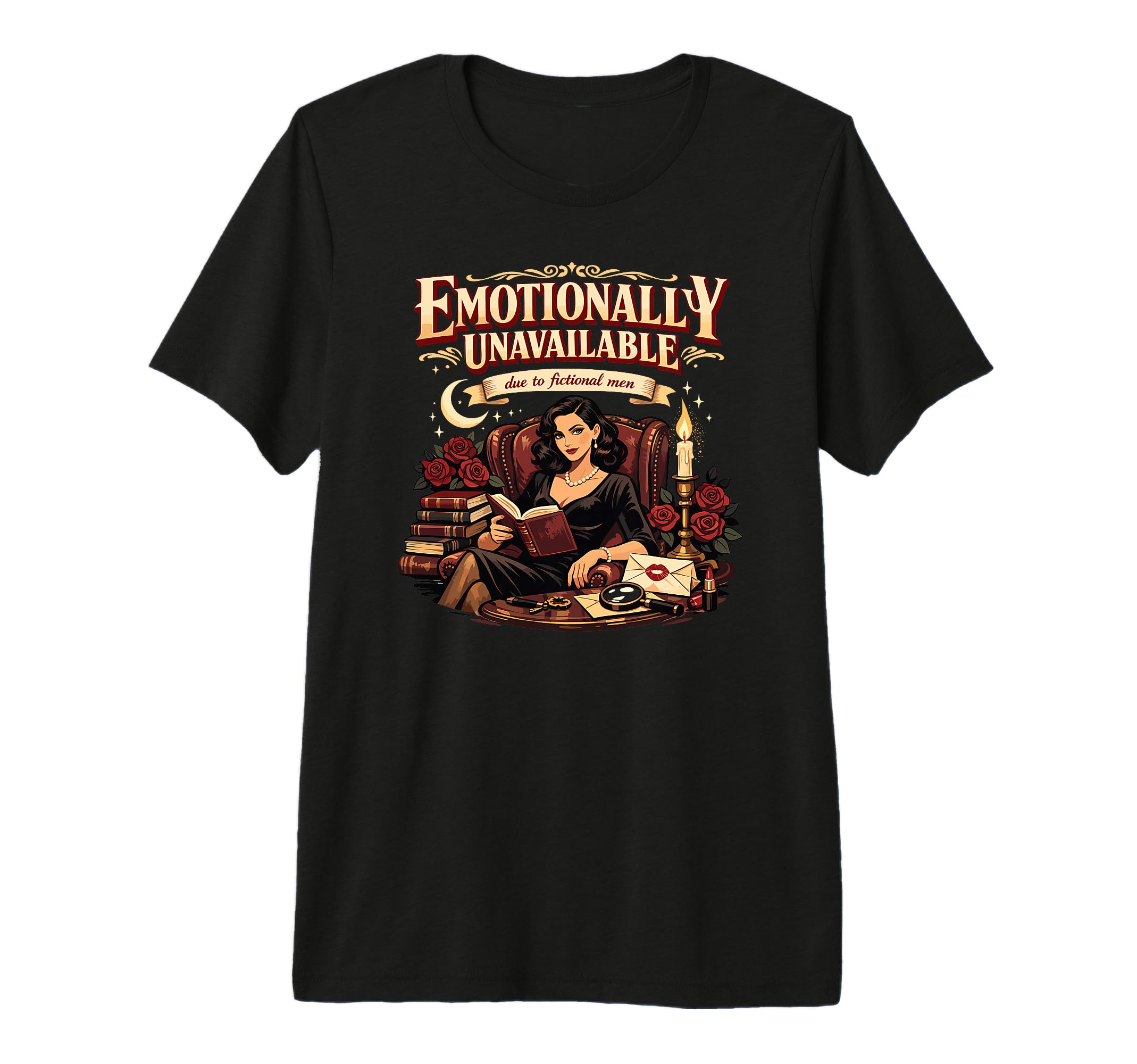 Dark Romance Thriller Smut Book Reading T-Shirt - Trendy Graphic Unisex - T-Shirt, Sweatshirt, Hoodie