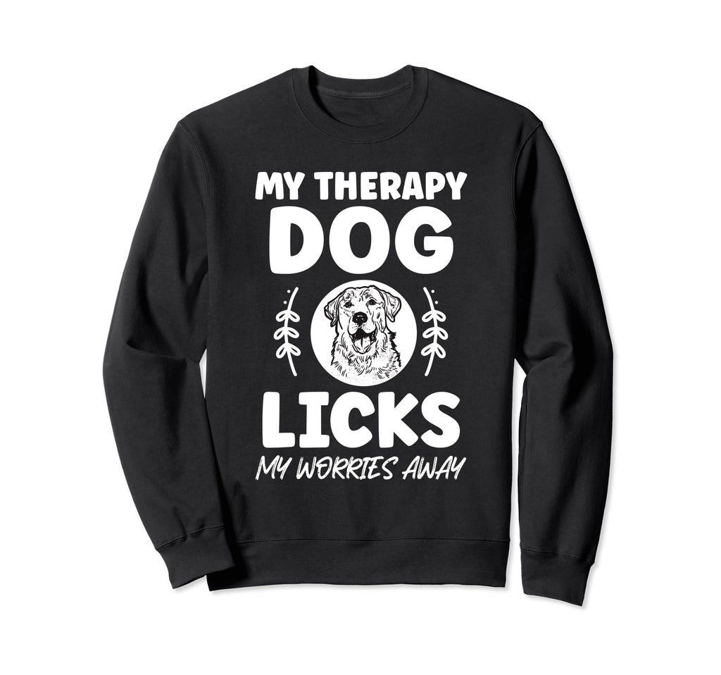 Therapy Dog Team Therapy Dog Mom Sweatshirt - Custom Art Print for Adults - T-Shirt, Sweatshirt, Hoodie
