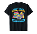I Have Shelf Shortage Book Reader Book T-Shirt - Custom Art Print Unisex - T-Shirt, Sweatshirt, Hoodie