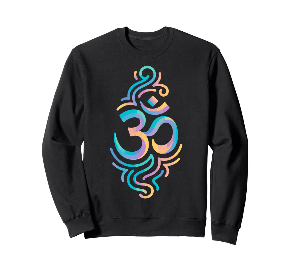 Om Symbol Yoga Meditation Spiritual Sweatshirt - Trendy Graphic for Adults - T-Shirt, Sweatshirt, Hoodie