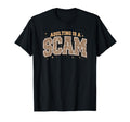 Funny Adulting Is Scam Sarcastic T-Shirt - Minimalist Print for Adults - T-Shirt, Sweatshirt, Hoodie