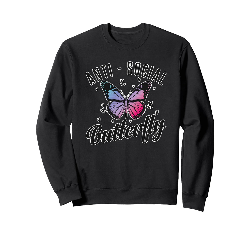 Butterfly Insects Caterpillar Sweatshirt - Unique Graphic for Adults - T-Shirt, Sweatshirt, Hoodie