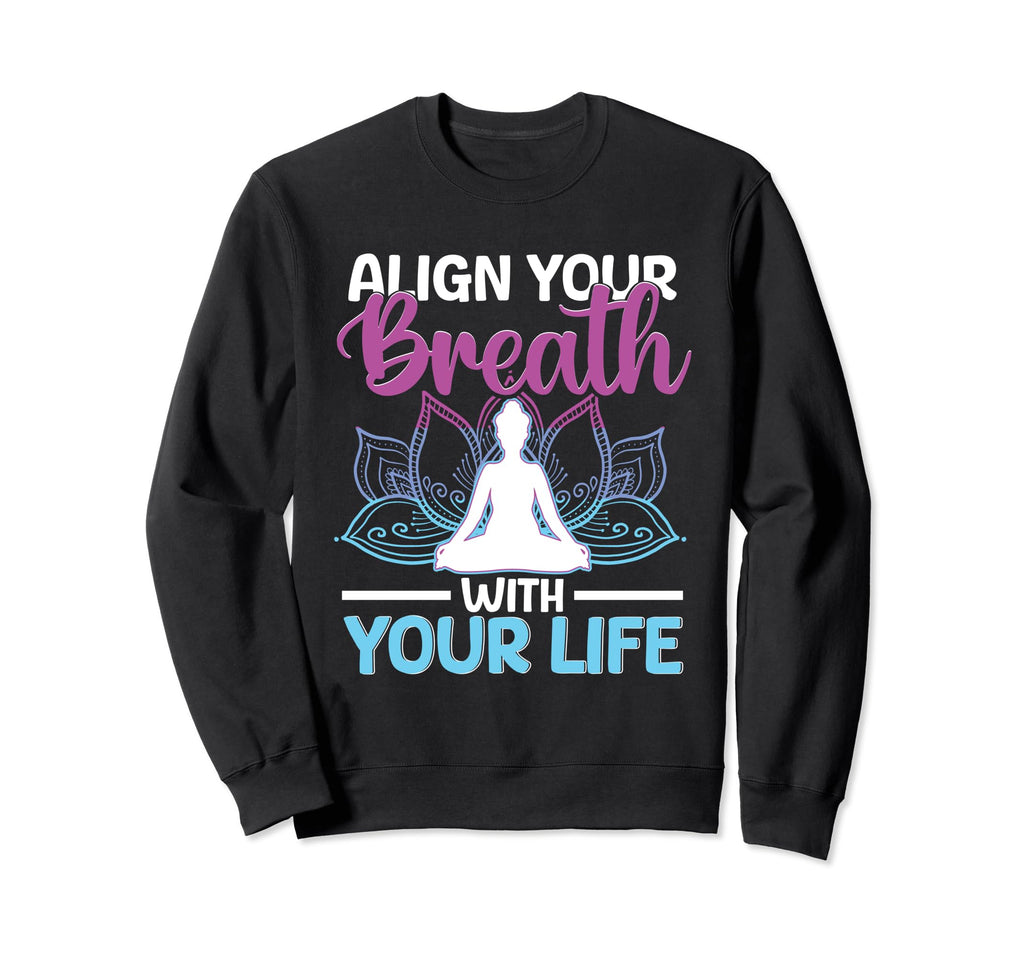 Meditation Yoga Spiritual Peace Sweatshirt - Minimalist Print Unisex - T-Shirt, Sweatshirt, Hoodie