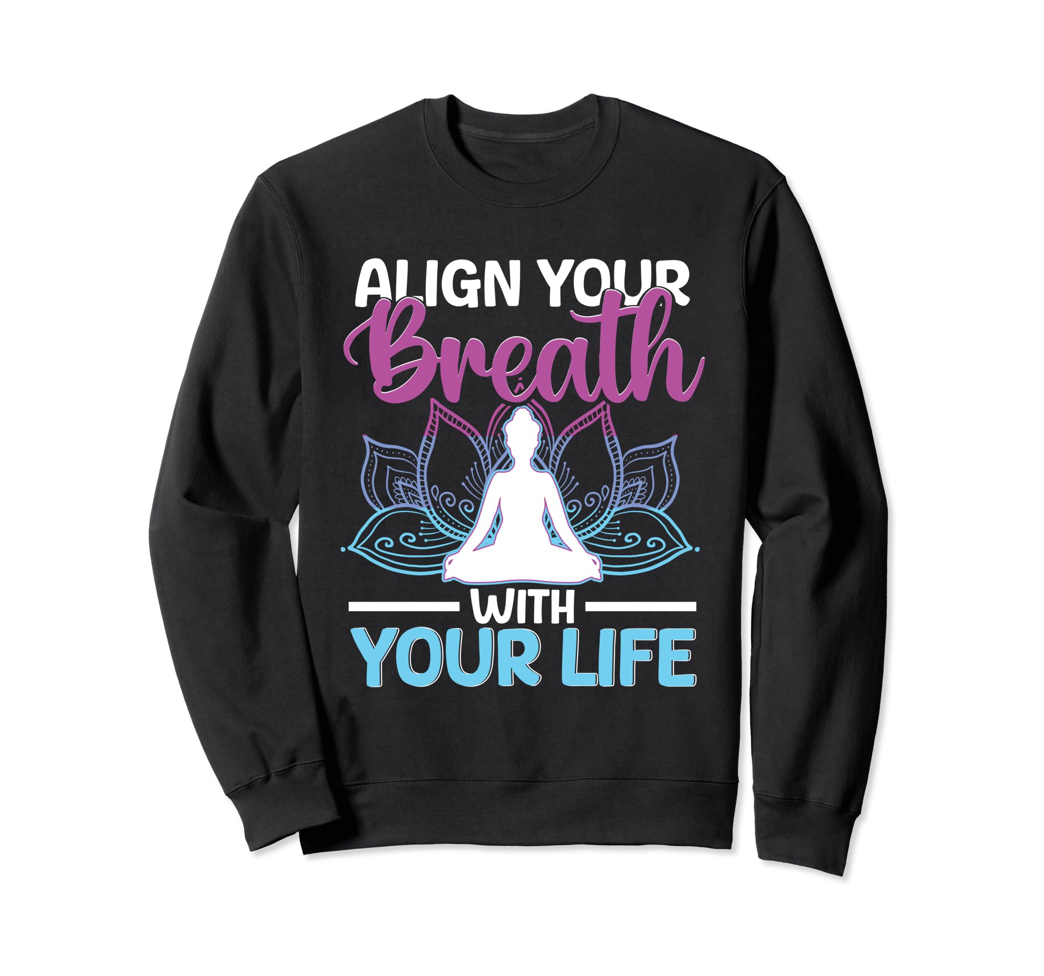 Meditation Yoga Spiritual Peace Sweatshirt - Minimalist Print Unisex - T-Shirt, Sweatshirt, Hoodie
