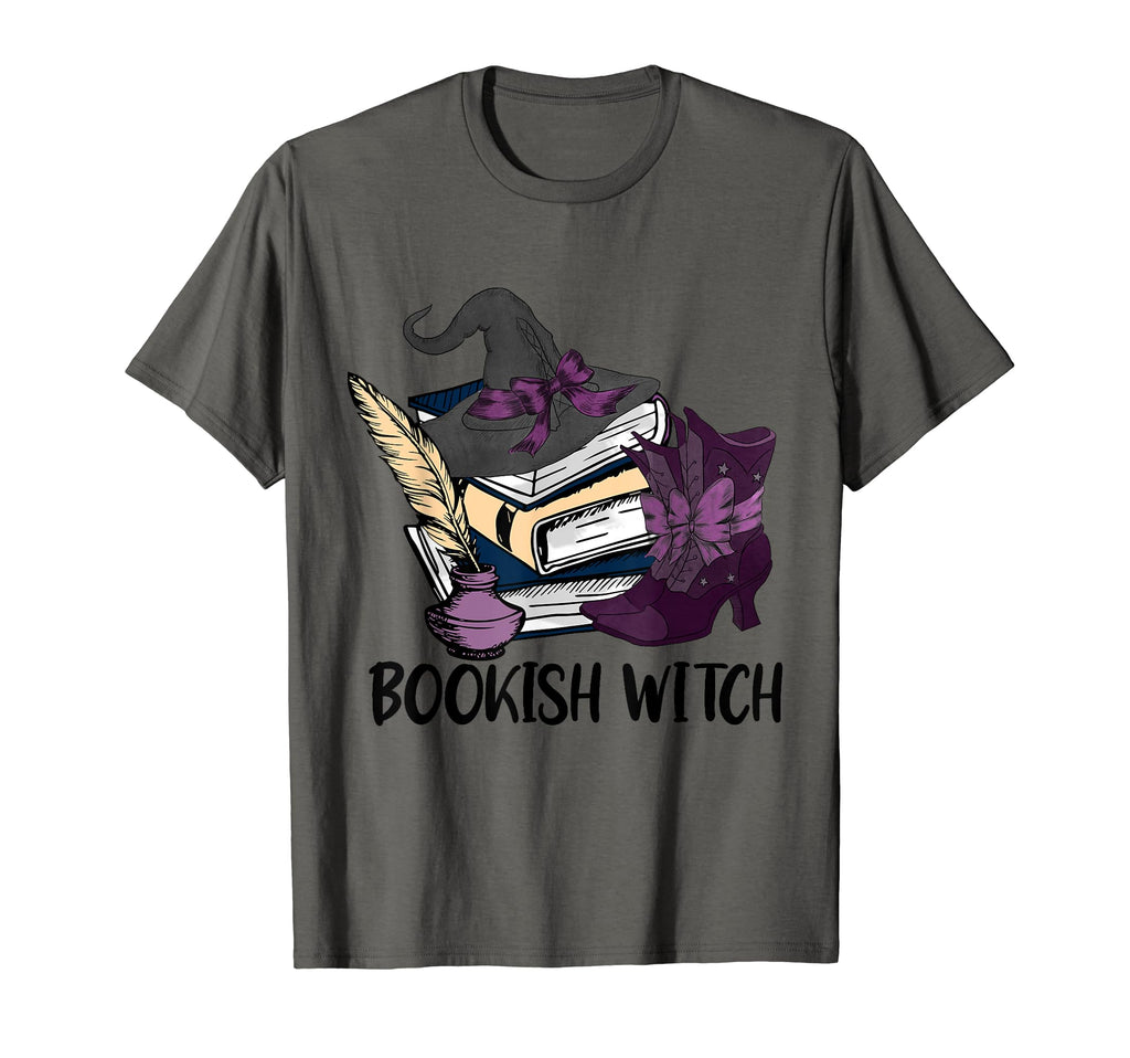 Bookish Witch Literature Reading T-Shirt - Aesthetic Graphic Men Women - T-Shirt, Sweatshirt, Hoodie