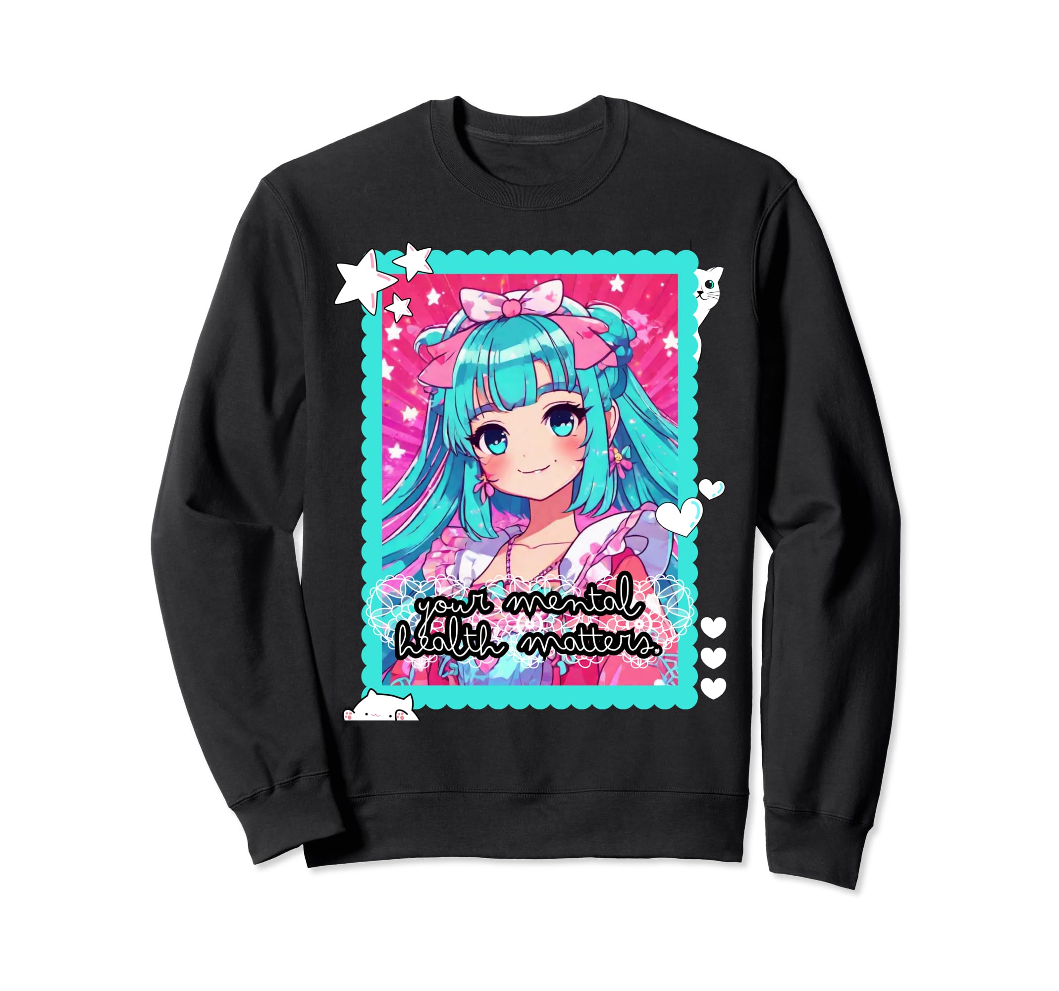 Kawaii Darkness Empowered Soul Sweatshirt - Fun Novelty Design Men Women - T-Shirt, Sweatshirt, Hoodie