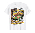Funny Cowboy Frog Overstimulated Meme T-Shirt - Novelty Apparel for Adults - T-Shirt, Sweatshirt, Hoodie