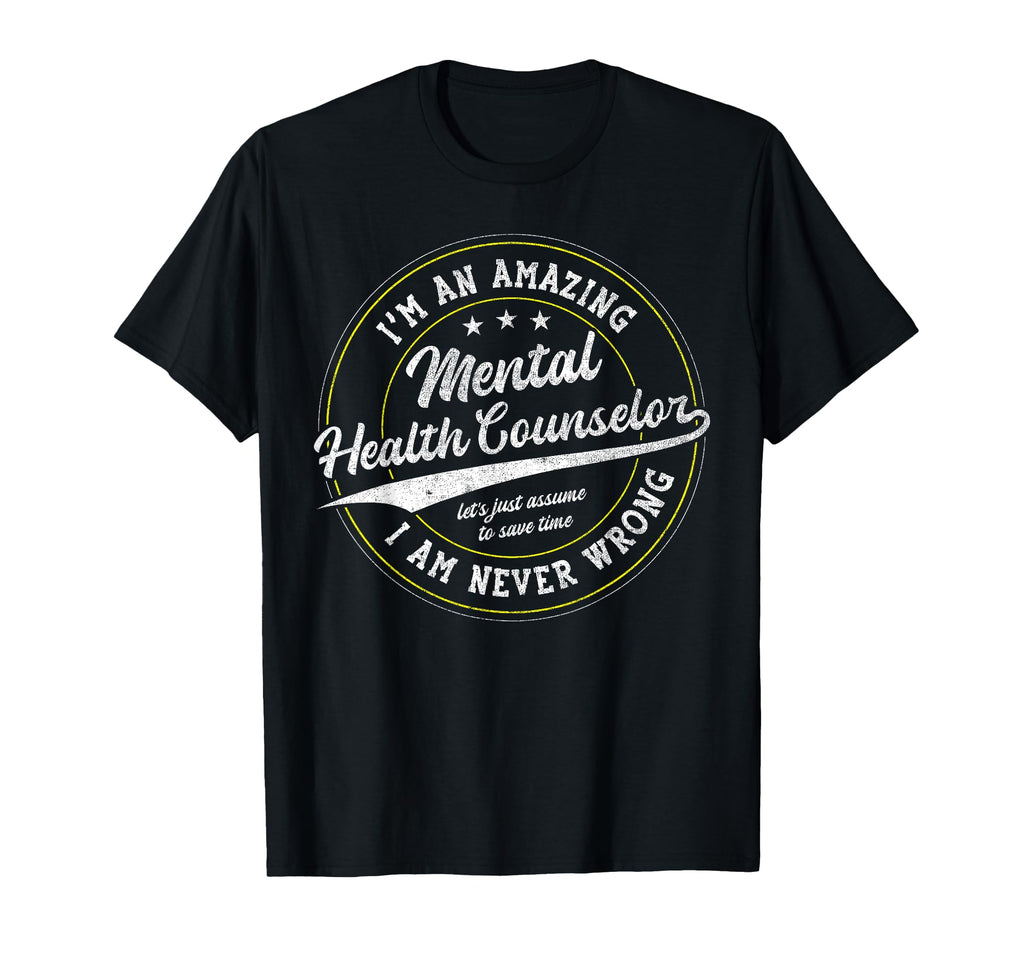 Funny Mental Health Counselor Gift T-Shirt - Minimalist Print for Adults - T-Shirt, Sweatshirt, Hoodie