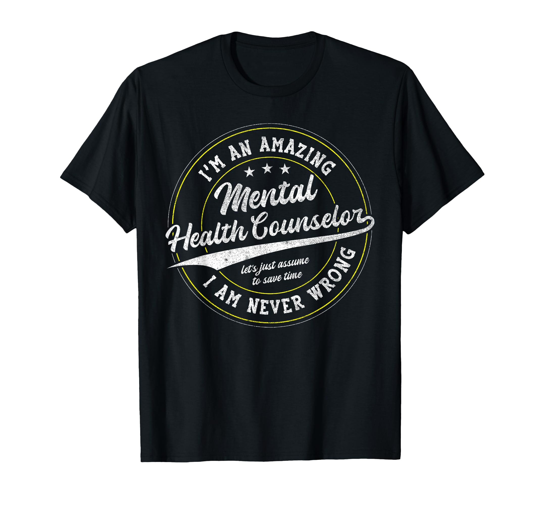 Funny Mental Health Counselor Gift T-Shirt - Minimalist Print for Adults - T-Shirt, Sweatshirt, Hoodie