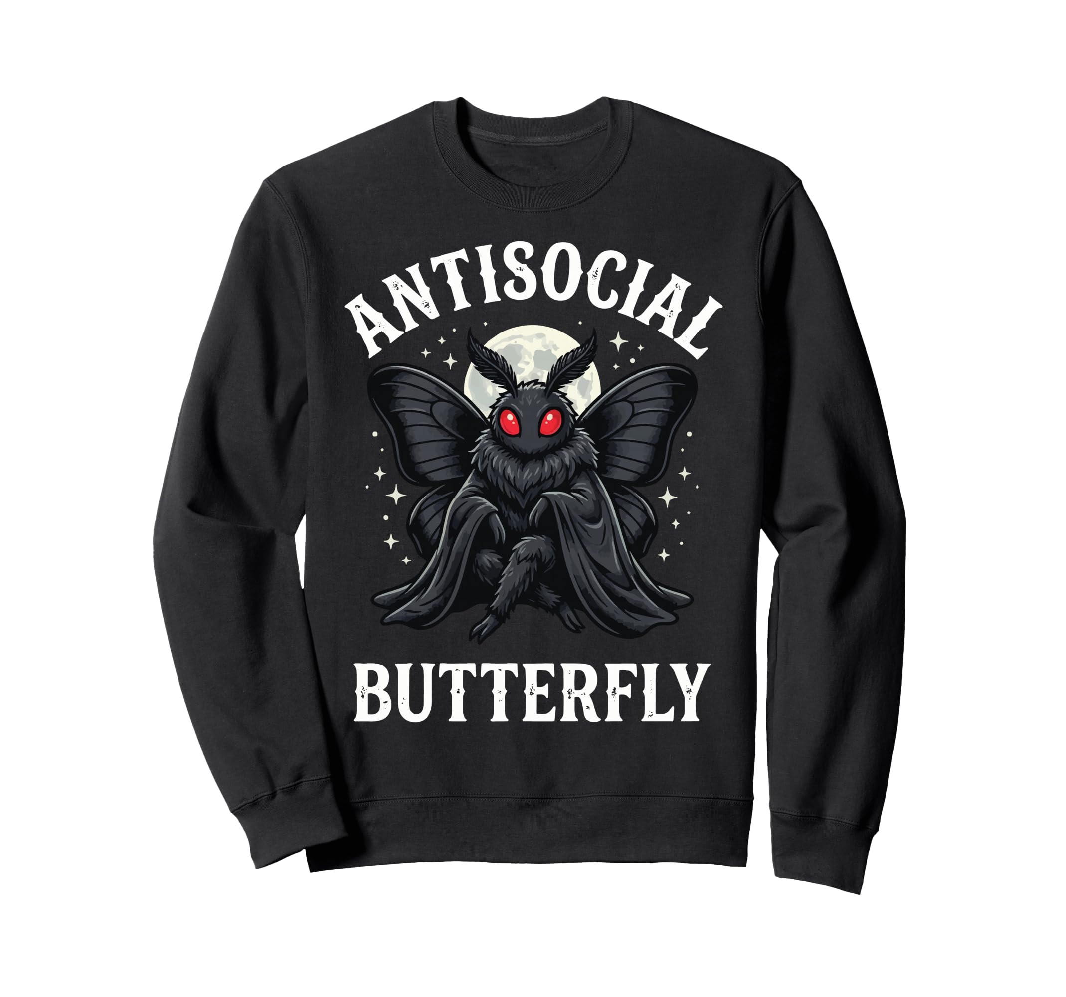 Cryptid Cryptozoology Mothman Introvert T-Shirt - Unique Graphic Unisex - T-Shirt, Sweatshirt, Hoodie