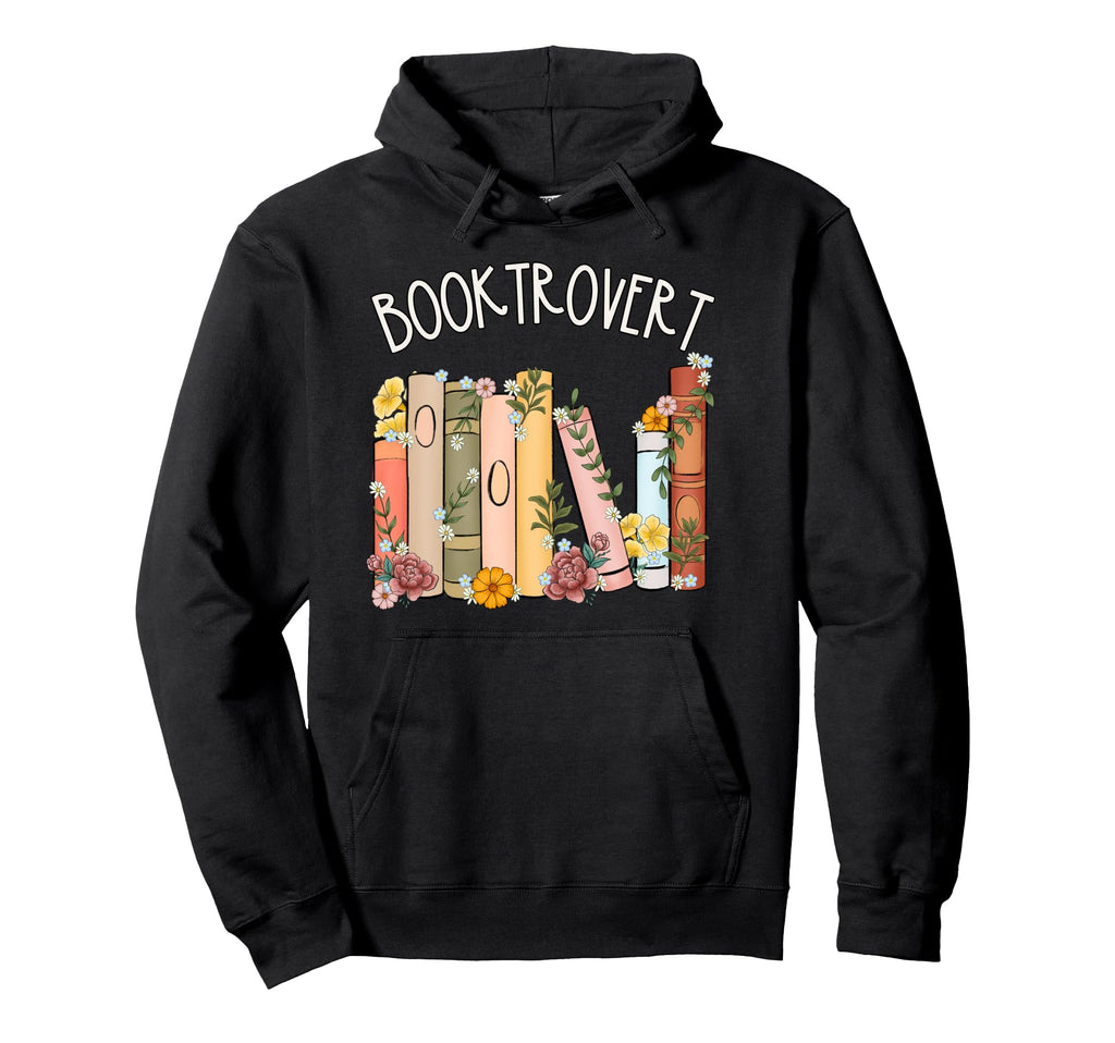 Booktrovert Bookish And Proud Hoodie - Casual Everyday Wear for Adults - T-Shirt, Sweatshirt, Hoodie