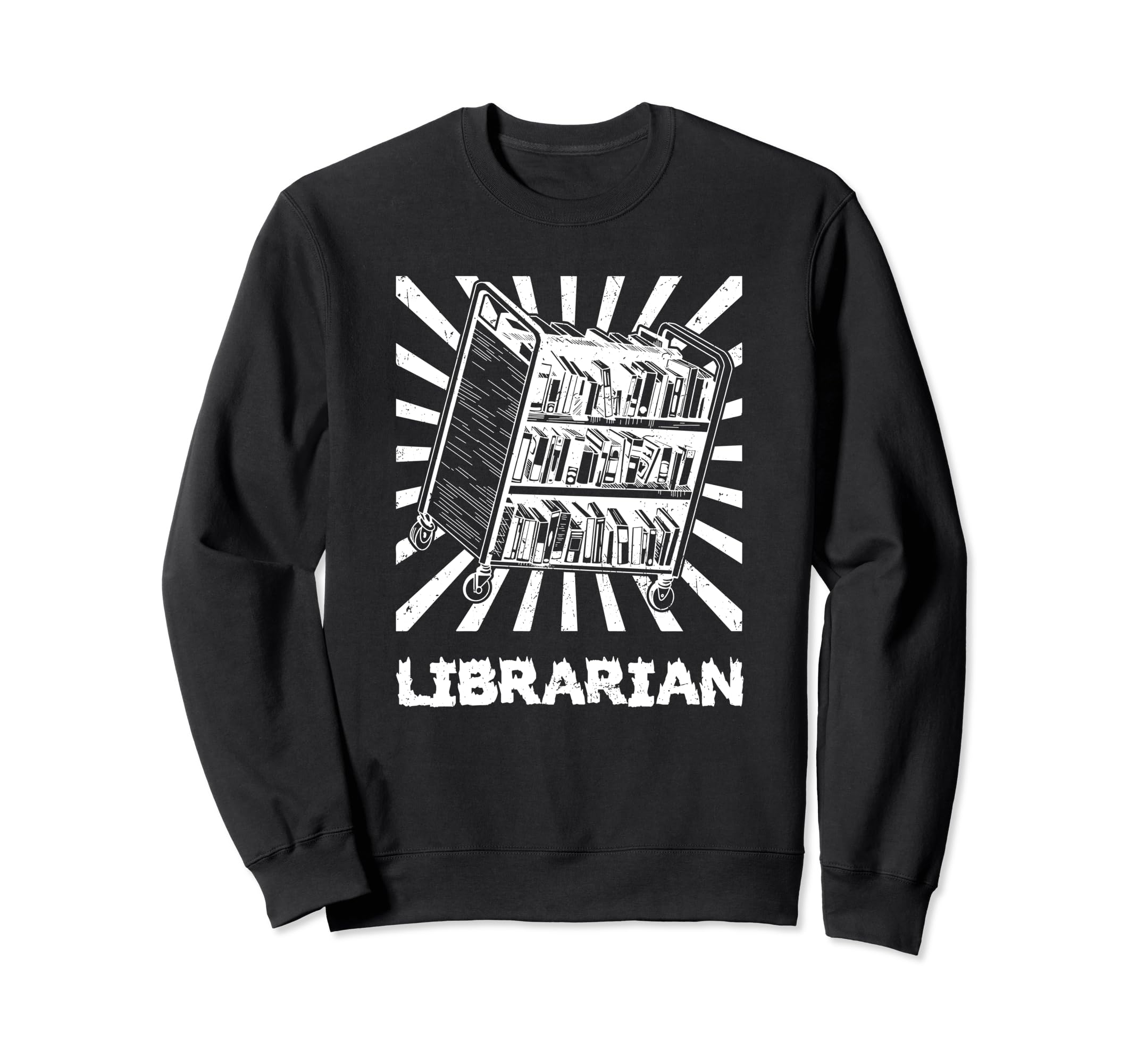 Book Library Literature Sweatshirt - Casual Everyday Wear Men Women - T-Shirt, Sweatshirt, Hoodie