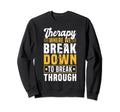 Mental Health And Wellbeing Go To Sweatshirt - Minimalist Print for Adults - T-Shirt, Sweatshirt, Hoodie