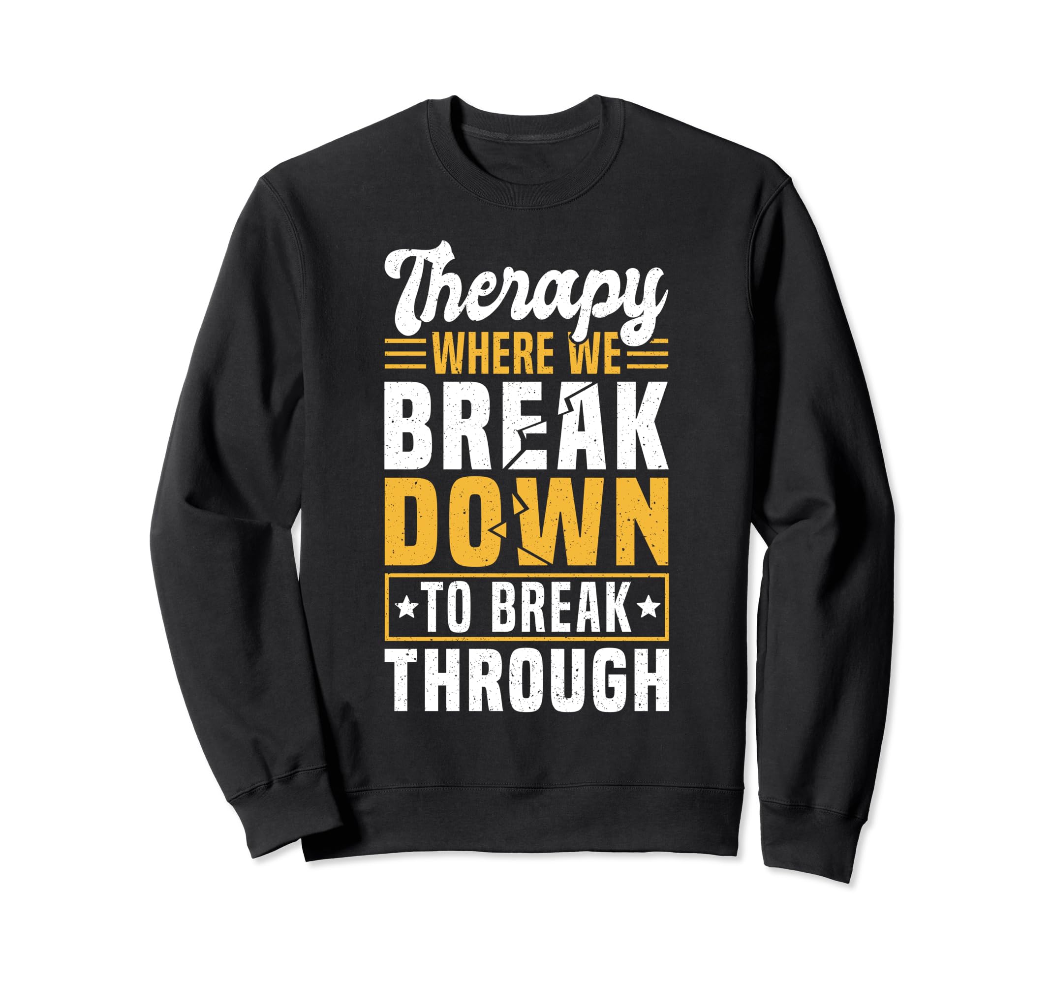Mental Health And Wellbeing Go To Sweatshirt - Minimalist Print for Adults - T-Shirt, Sweatshirt, Hoodie
