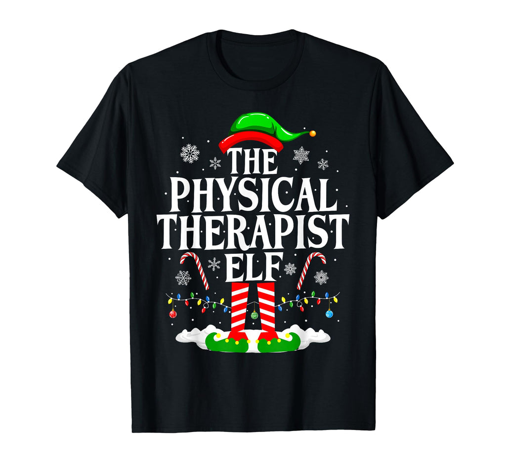 Physical Therapist Elf Physical Therapy T-Shirt - Graphic Print for Adults - T-Shirt, Sweatshirt, Hoodie