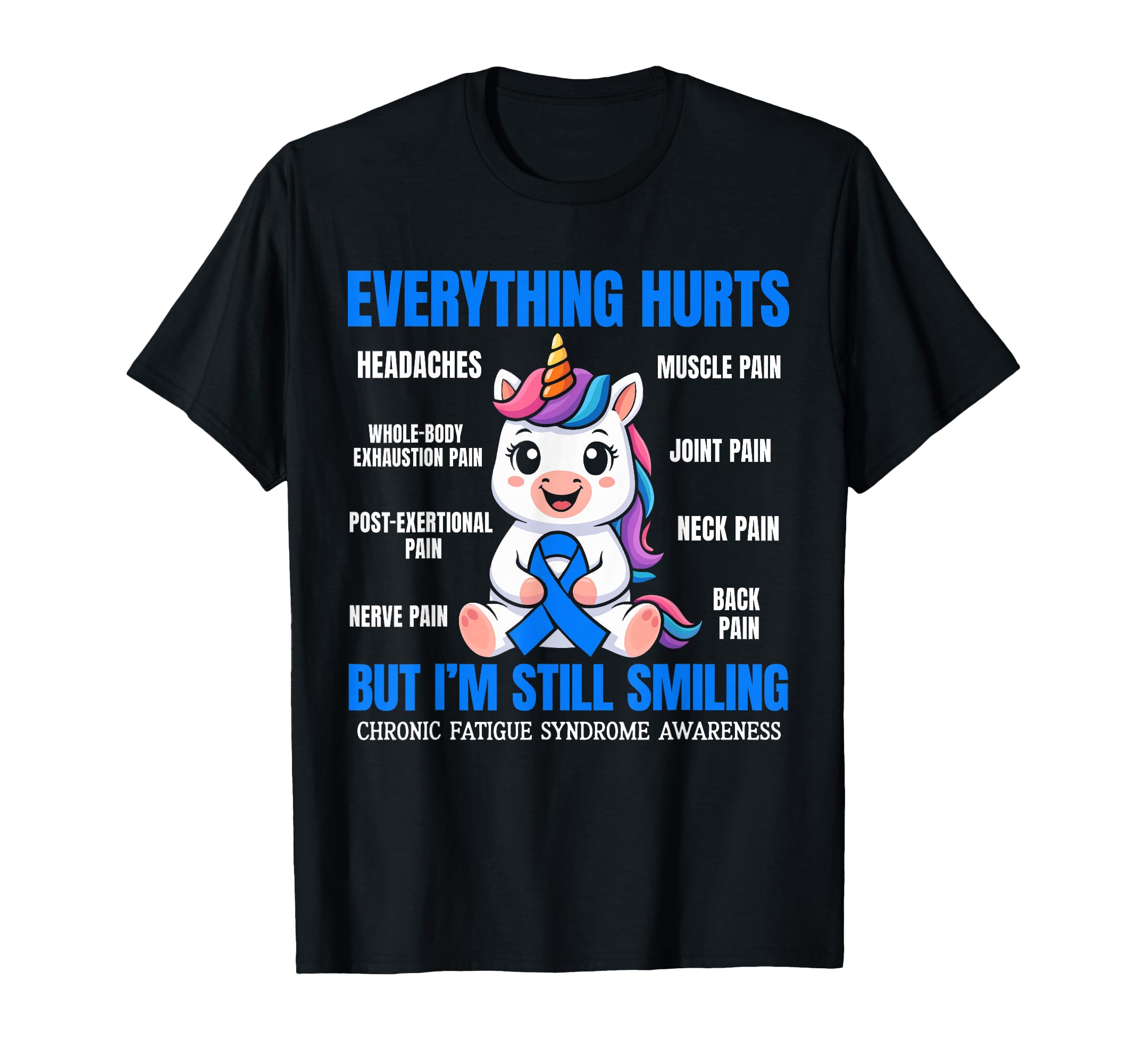Chronic Fatigue Syndrome Warrior T-Shirt - Minimalist Print for Adults - T-Shirt, Sweatshirt, Hoodie