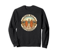 Peace Walk Monks Walking Sweatshirt - Minimalist Print for Adults - T-Shirt, Sweatshirt, Hoodie