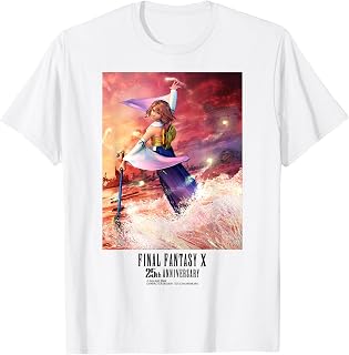 Final Fantasy Anniversary Collection FFX Yuna CG Art T-Shirt Unisex T-shirt, Sweatshirt, Hoodie, Long Sleeve Tee - T-Shirt, Sweatshirt, Hoodie