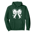 End Stigma Mental Health Awareness Month Bow Hoodie - Unique Graphic Unisex - T-Shirt, Sweatshirt, Hoodie