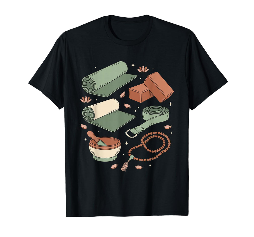 Mindfulness Meditation Tools And T-Shirt - Trendy Graphic for Adults - T-Shirt, Sweatshirt, Hoodie