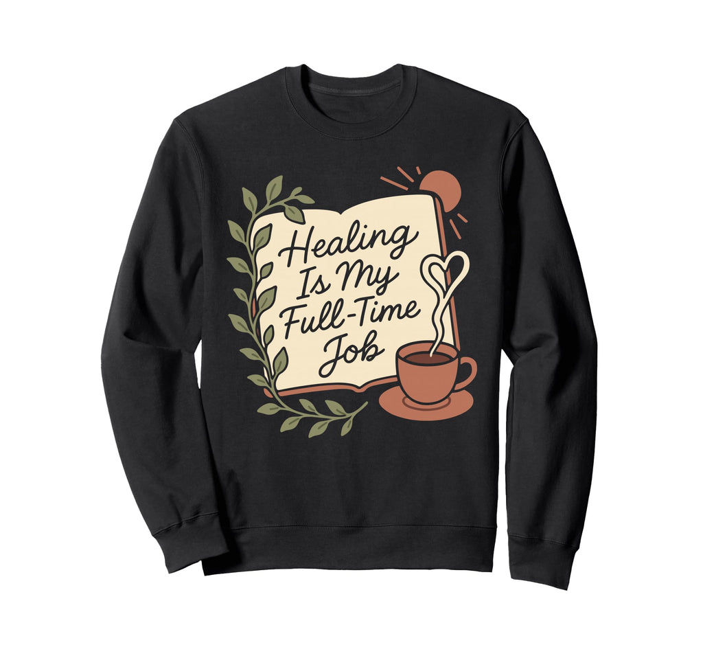 Spring Reset Growth Mindset Sweatshirt - Minimalist Print Men Women - T-Shirt, Sweatshirt, Hoodie