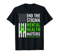 End Stigma Mental Health Matters T-Shirt - Casual Everyday Wear Unisex - T-Shirt, Sweatshirt, Hoodie