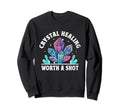 Spiritual Crystal Stones Healing Sweatshirt - Aesthetic Graphic Men Women - T-Shirt, Sweatshirt, Hoodie