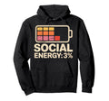 Social Energy 3 Battery Bar Hoodie - Unique Graphic for Adults - T-Shirt, Sweatshirt, Hoodie