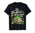 All Booked St Patricks Day Book Lover T-Shirt - Custom Art Print Men Women - T-Shirt, Sweatshirt, Hoodie