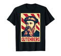 Johannes Gutenberg Printing Press T-Shirt - Custom Art Print Men Women - T-Shirt, Sweatshirt, Hoodie