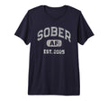 Sober Af 2025 Since Aa Recovery T-Shirt - Novelty Apparel for Adults - T-Shirt, Sweatshirt, Hoodie