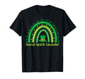 Lucky Shamrock Rainbow Paddys Day Mental T-Shirt - Graphic Print Men Women - T-Shirt, Sweatshirt, Hoodie