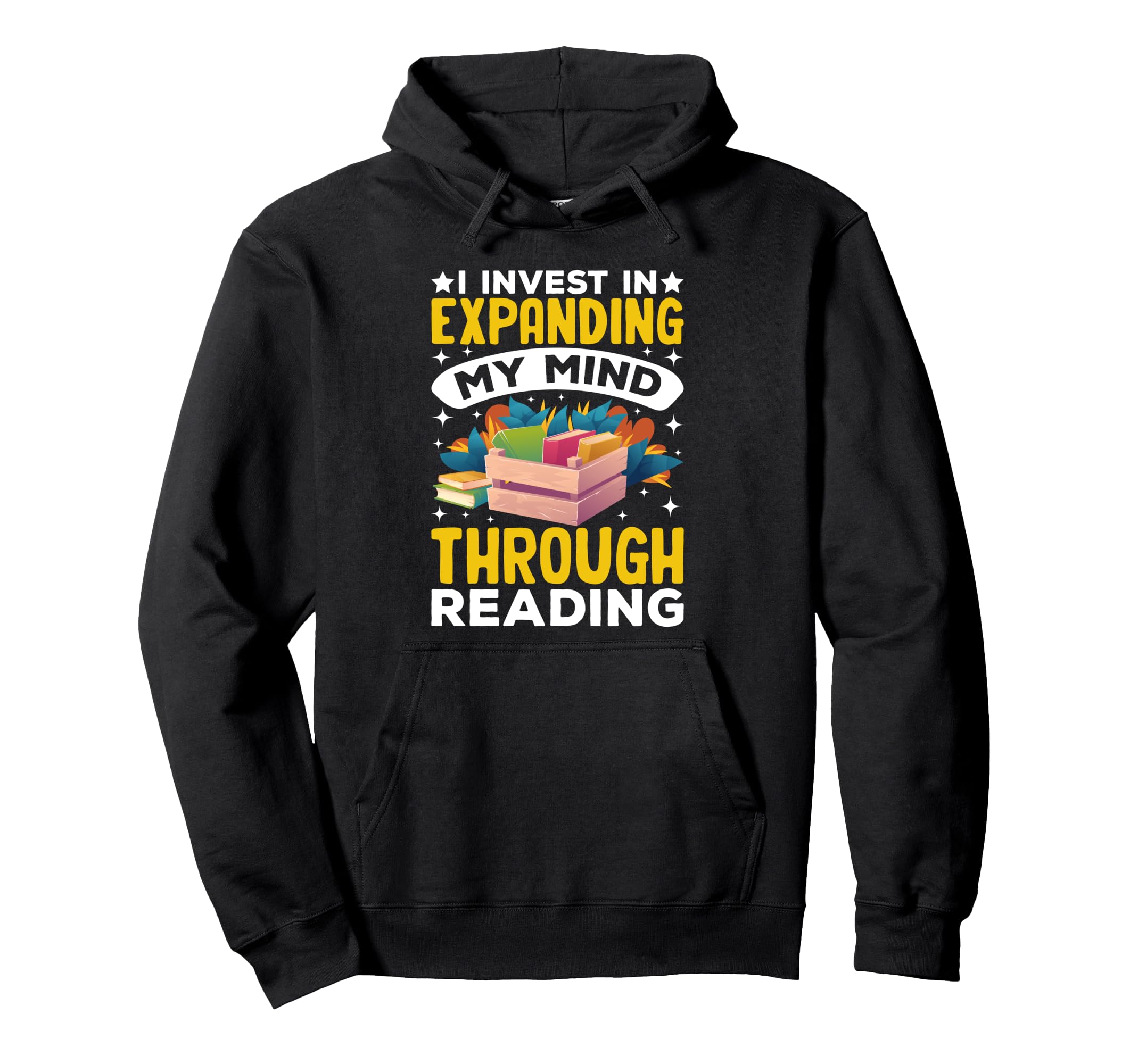 Book Lover Bookworm Storytelling Hoodie - Custom Art Print Unisex - T-Shirt, Sweatshirt, Hoodie