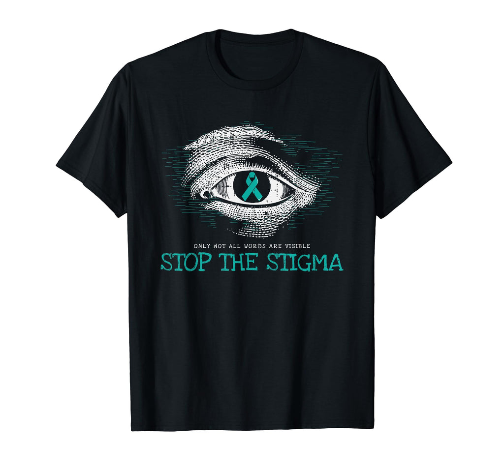 Stop End Stigma Ovarian Cancer T-Shirt - Fun Novelty Design for Adults - T-Shirt, Sweatshirt, Hoodie