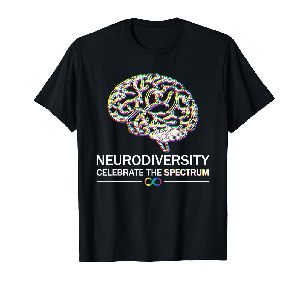 Neurodiversity Pride Autism Spectrum T-Shirt - Minimalist Print Men Women - T-Shirt, Sweatshirt, Hoodie
