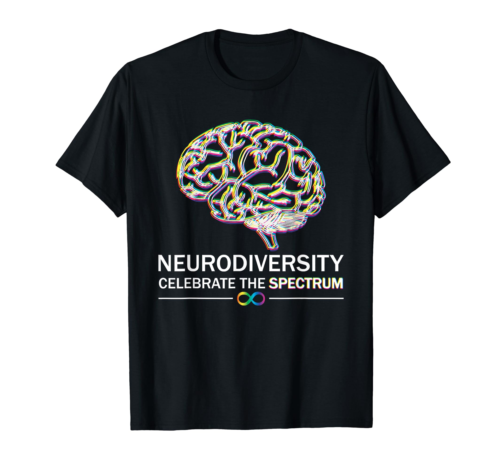 Neurodiversity Pride Autism Spectrum T-Shirt - Minimalist Print Men Women - T-Shirt, Sweatshirt, Hoodie