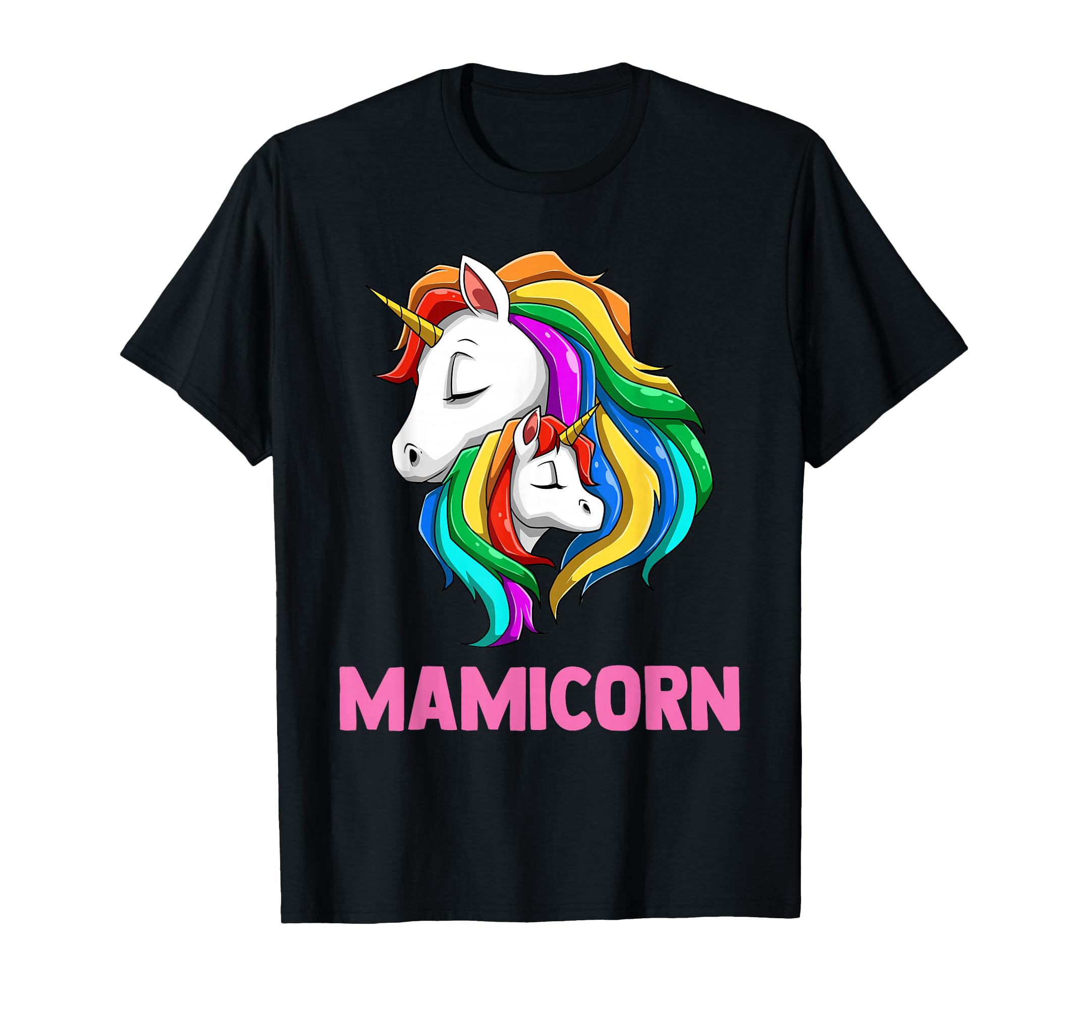 Protective Mom Unicorn And Child T-Shirt - Custom Art Print for Adults - T-Shirt, Sweatshirt, Hoodie