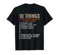10 Things To Do After Read Book Lover T-Shirt - Minimalist Print Men Women - T-Shirt, Sweatshirt, Hoodie