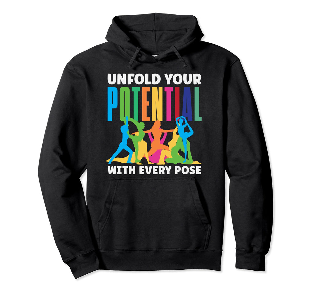 Morning Meditation Bliss Yoga Hoodie - Minimalist Print for Adults - T-Shirt, Sweatshirt, Hoodie