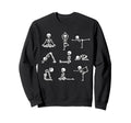 Funny Skeletons Yoga Meditation Sweatshirt - Trendy Graphic for Adults - T-Shirt, Sweatshirt, Hoodie
