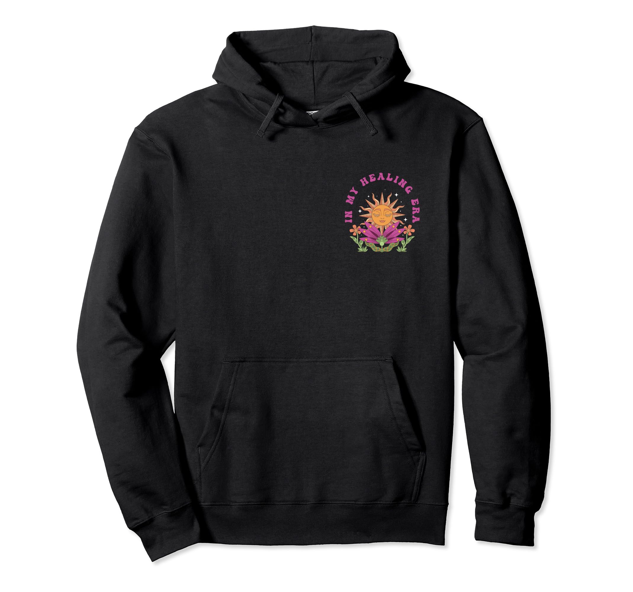 My Healing Era Boho Depression Anxiety Hoodie - Streetwear Style for Adults - T-Shirt, Sweatshirt, Hoodie
