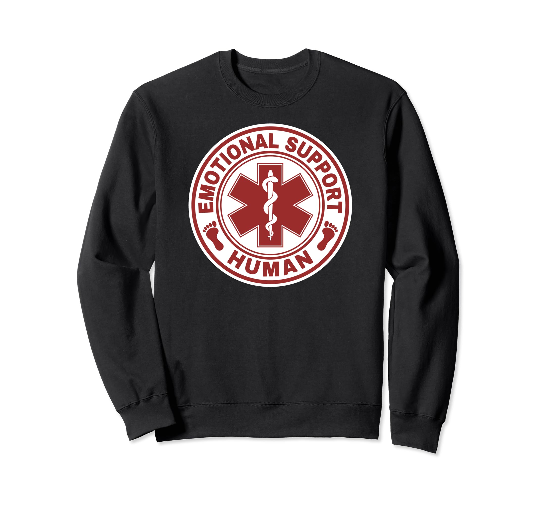 Emotional Support Human Mental Sweatshirt - Custom Art Print Men Women - T-Shirt, Sweatshirt, Hoodie