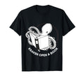 Kraken Open Book Funny Nerdy T-Shirt - Novelty Apparel Men Women - T-Shirt, Sweatshirt, Hoodie