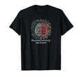 Colorful Rainbow Brain Neurodiversity T-Shirt - Custom Art Print Men Women - T-Shirt, Sweatshirt, Hoodie