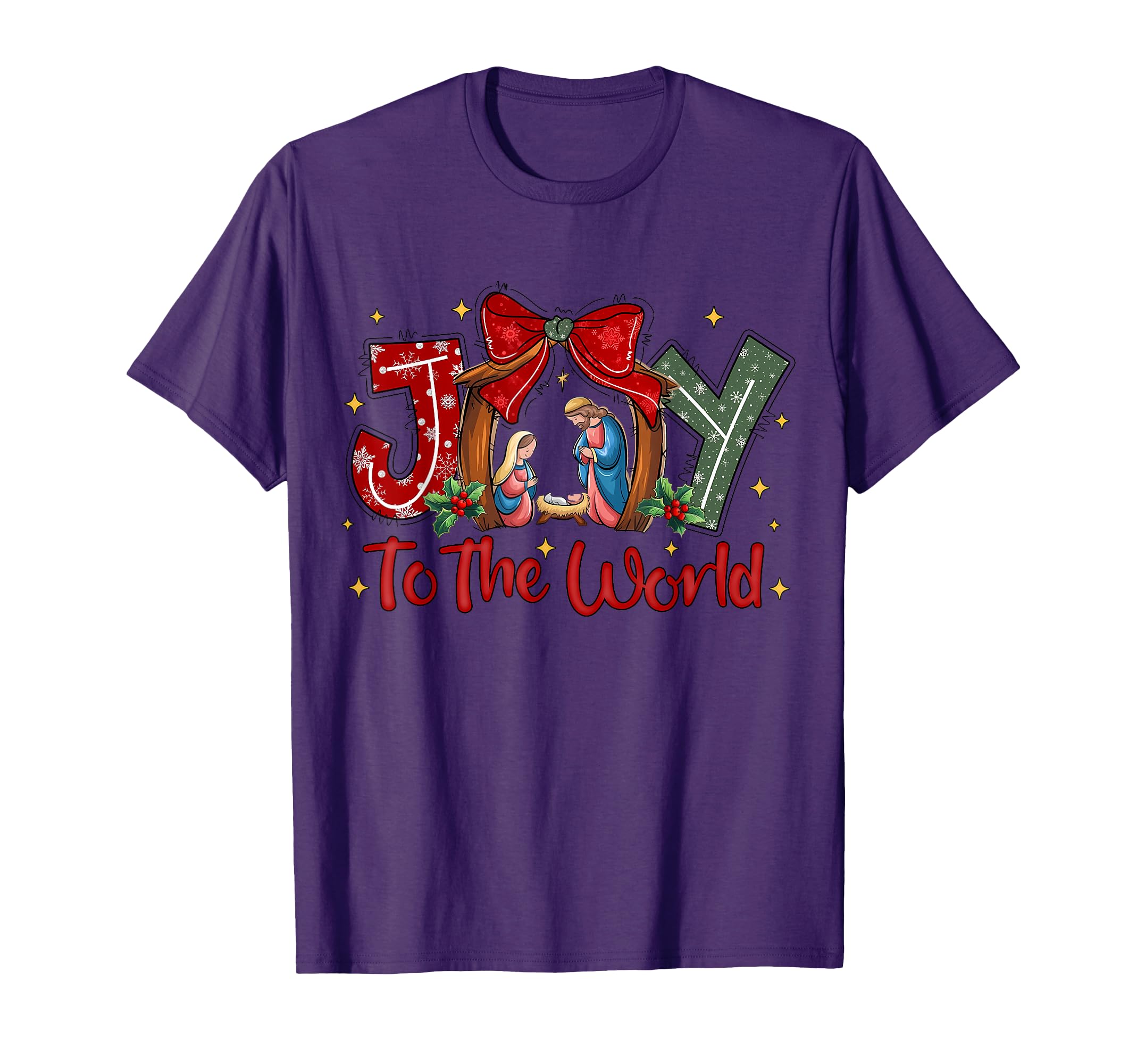 Christian Joy To World Coquette Jesus T-Shirt - Unique Graphic for Adults - T-Shirt, Sweatshirt, Hoodie