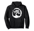 Bonsai Tree Silhouette Enso Circle Zen Hoodie - Custom Art Print Men Women - T-Shirt, Sweatshirt, Hoodie